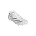 Adidas Men's Adizero 13.0, White/Silver Metallic/White, 11