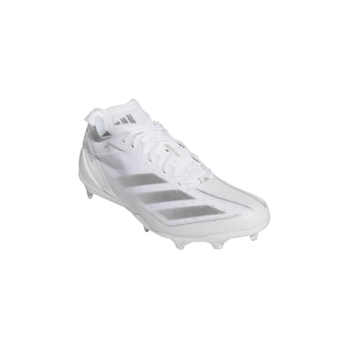 Image of adidas Mens Adizero Electric Football Sneakers Shoes - White