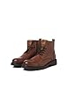 JACK & JONES Men's Jfwtremor Leather Boot Sn Lace-up Ankle, Cognac, 8 UK #1