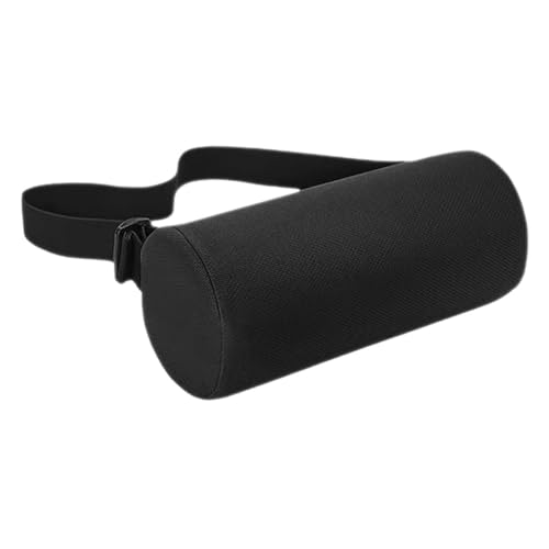 KICHOUSE-Memory-Foam-Lumbar-Roll-Pillow-for-Chair-and-Car-Back-Support KICHOUSE Memory Foam Lumbar Roll Pillow for Chair and Car Back Support - Image 1