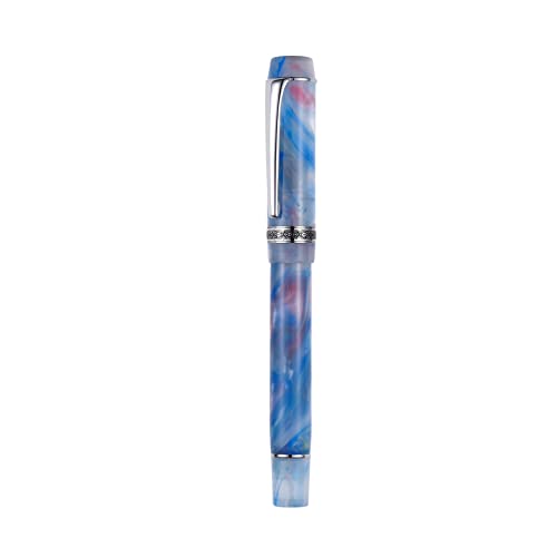 Stylo plume bleu et rose Kaigelu 316A écriture lisse et plume extra fine pour homme et femme