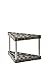 Rubbermaid Plastic Garage Corner Tool Tower Rack, Easy to Assemble, Organizes up to 30 Long-Handled Tools/Rakes/ Brooms/Shovles for Home/House/Outdoor/Sheds