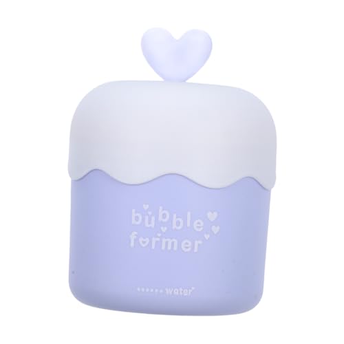 NOLITOY 泡立て器 洗顔泡メーカー 洗顔料泡メーカー 洗顔フォームメーカー 泡ボトル 洗顔料の泡カップ クレンザーフォームメーカー バブルメーカー 洗顔料泡カップ Blue Pp