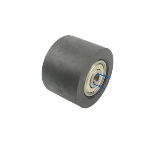 Roulement de trou 8mm sur galet PU noir 30 mm de haute précision globale