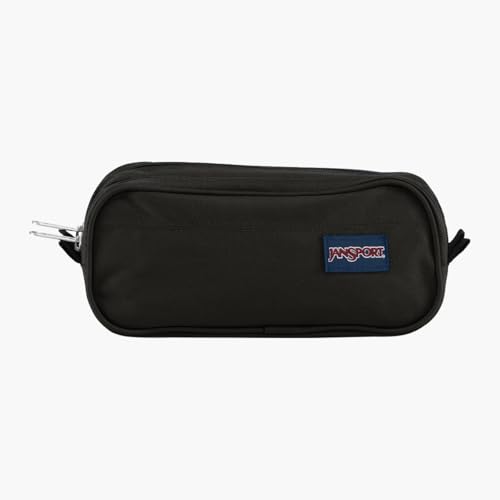 Image of JanSport Large Accessory Pouch - Secure Storage Space for Pens, Power Cords, Pencil Case, Ideal For Everyday need, 1.3L, Navy