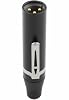 Mini 3 Pin XLR 48V Phantom Power Adapter Converter for AKG Condenser Lavalier Mic #3