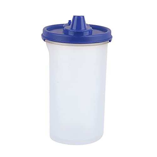 Image of Cutting EDGE 585 ML Smart Slim Oil Dispenser Airtight Dark Blue (Set of 1) | BPA free food grade plastic material, recommended for storing oil, vinegar, Water, sauces, juice, kitchen Storage
