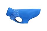 RC Pet Products Cascade Jacket Fleece Lined Water Resistant Dog Coat (Sapphire, 14)