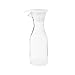 GET BW-1100-PC-CL Plastic Wine/Juice Decanters, 33.8 Oz, Case of 1 Dozen