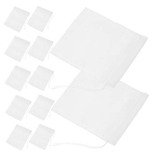 Bolsas reutilizables con cordón para té 100 pcs miniatura 1
