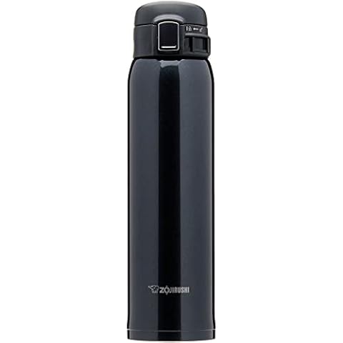 Zojirushi Stainless Steel Non Stick Vacuum Insulated Travel Mug, 600 ml, Black Cover