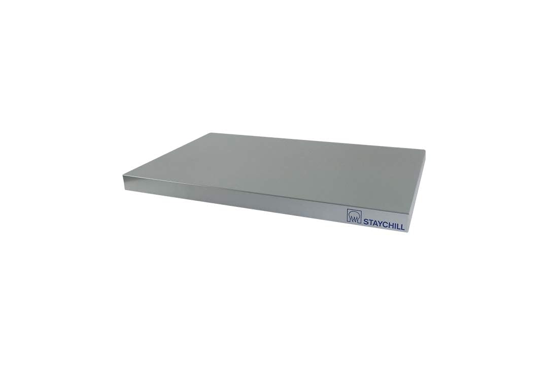 Saro - Stay Cool Plateau de Service Réfrigéré GN 1/1, Aluminium/Polystyrène Expansé, Blocs Réfrigérants Intégrés, Température Inférieure à +8 °C pendant 3 Heures, Pieds en Caoutchouc