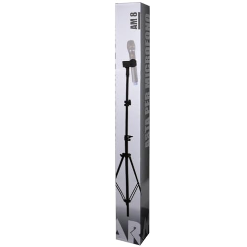 Tige de microphone extensible avec support de table stable pour studio - 3