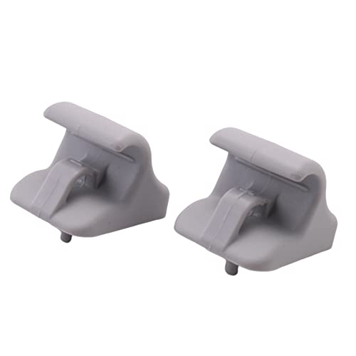 Qiaohome 2 Uds 8523505100OM Retenedor Clips de Parasol Soporte Gris para I20 2008-2015 85235-05100OM Accesorios Interiores