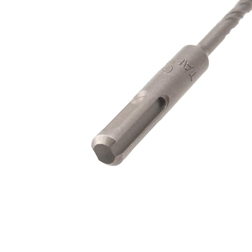 Image of TAPARIA 5 mm Flat Tip SDS Plus Hammer Drill Bit for Concrete Drilling (HDF 5160, 5x100x160 mm, Pack of 2)-Spiral Flute Type-Home, DIY, Professional Brick, Wall, Masonary-Drilling