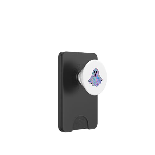 Fiesta musical de Ghost Trippy Vaporwave Techno Rave EDM PopSockets PopWallet para MagSafe