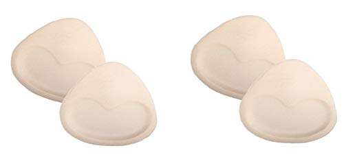 Mystiqueshapes Women Silicone Bra Cups Breast Magic Enhancers Inserts Chicken Cutlets free Travel Pouch (Large, Magic Boost Pads-2 Sets)