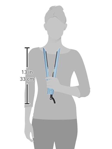 Miniatura 5 de SUTRA Plancha plana de cerámica profesional, tecnología iónica, calor rápido, alisador de pelo de doble voltaje, 1 pulgada, plancha plana, múltiples