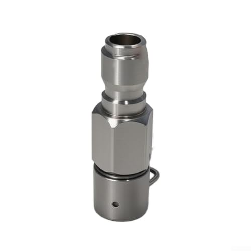Adaptador de conexión rápida 3/8 resistente para mangueras de lavadora a presión Karcher para Nilfisk y Lavor hecho de acero inoxidable resistente a la corrosión para asegurar una fijación segura sin
