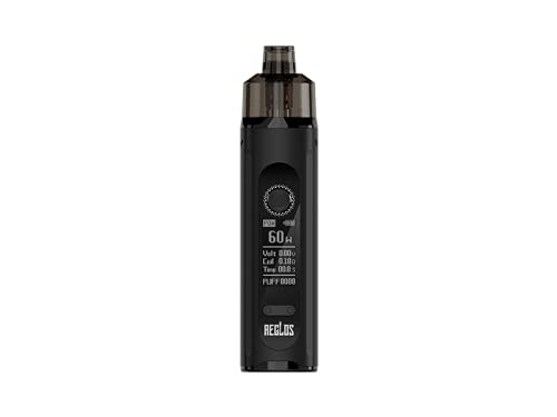 Uwell Aeglos H2 E Zigarette | 1500mAh Akkukapazität | bis 60 Watt Leistung | 4,5 ml Tankvolumen | Farbe: schwarz