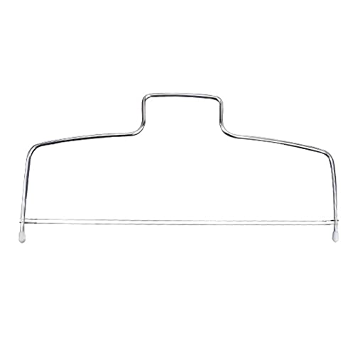 Coupe-gâteau Professionnel En Acier Inoxydable, Trancheuse à Gâteau Droite à Fil Réglable, Trancheuse à Fromage En Métal, Outils De Nivellement De Coupe De Gâteau(double)