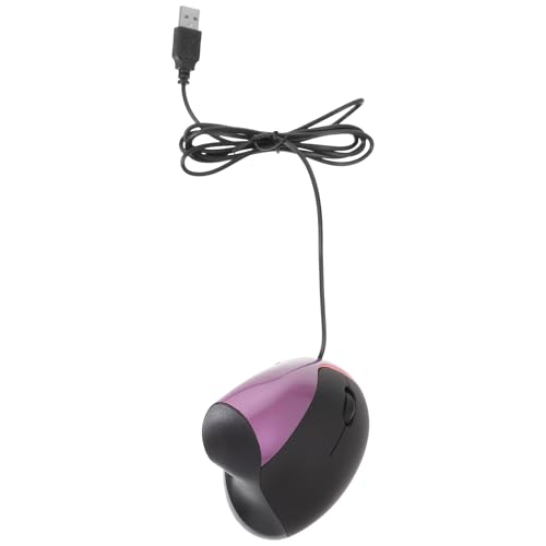 Ratón ergonómico vertical USB de ABS con 5 botones para ordenador portátil