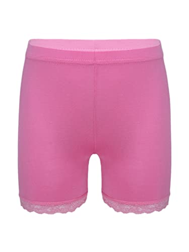 Youth Girls 6 Packs Lace Trim Safety Shorts Athletic Bike Dance Booty Shorts Under Dress Undershorts Yoga Gymnastics3