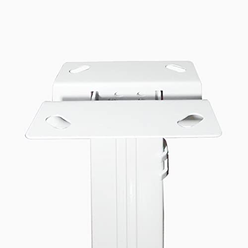 Soporte de elevación de techo para proyector con acabado blanco minimalista 5