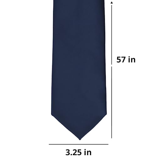 Image of tiemart Premium Solid Color Necktie