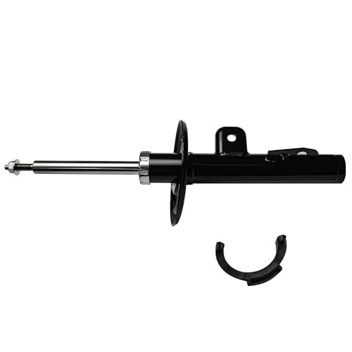 Image of Detroit Axle - 2pc Front Shock Absorbers for 2010 2011 2012 Ford Taurus Lincoln MKS, Replacement Shocks Pair Set