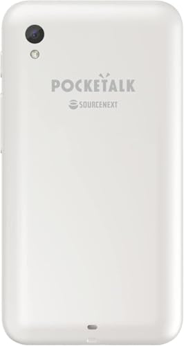 POCKETALK S2 Plus Business eSIM 5 Year White - Voice & Camera Real-Time Translator - 92+ Languages, Extra Large Screen and Battery Life