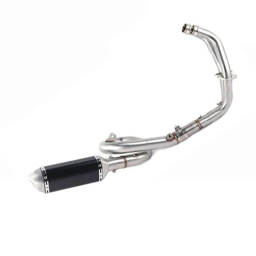 Ligne d'échappement moto complète pour Yamaha MT07 2014-2017 en acier inoxydable