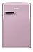 Produktbild Amica KS 15616 P Retro Kühlschrank mit Gefrierfach / Cupcake Pink / 88cm (H) x 55cm (B) x 62cm (T) / Retro-Design