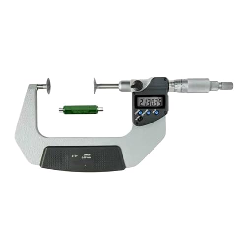 Micrómetro de disco 2-3 pulgadas con puntas de carburo miniatura 1