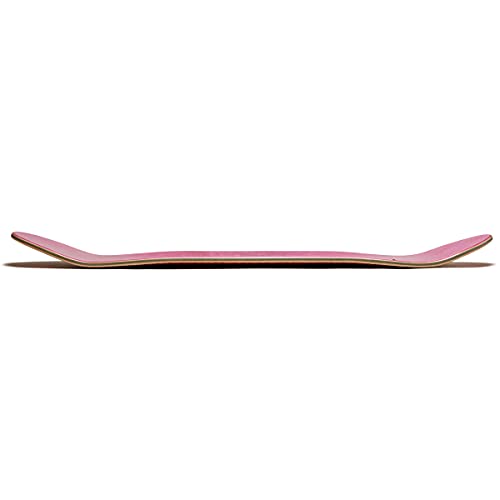 Image of [CCS] Blank and Graphic Skateboard Decks - Maple Wood - Professional Grade (Wavy Times Orange, 8.00 inch)