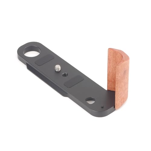 L Shape Grip with Wood Handle Bracket Quick Release Plate Installed Stabilizer Accessories Comfortable Handgrip for F3HP