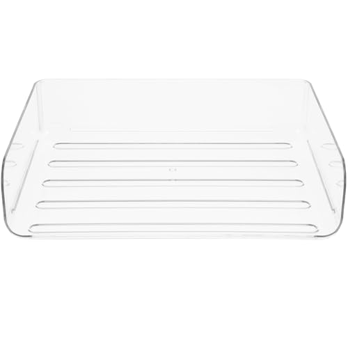 Plateau de rangement empilable pour documents de bureau et support de papier A4 - 2