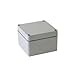 BC-AL-181810, Aluminum Die Casting Enclosure, Gray Color, W7.09 x L7.09 x D3.94", NEMA 4X