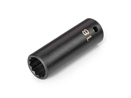Image of TEKTON 1 /2 Inch Drive x 18 mm Deep 12-Point Impact Socket | SID23318