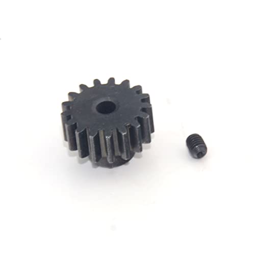 Image of KingVal Replacement 17T Motor Pinion Gear 3.175mm Hole RC Parts Compatible with WLtoys 1 /12 12428 12427 12423 12628 RC Car