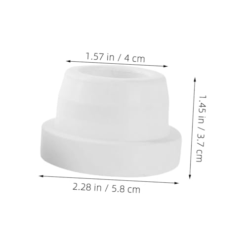 Tapones para escalera de piscina 4 piezas de caucho miniatura 2