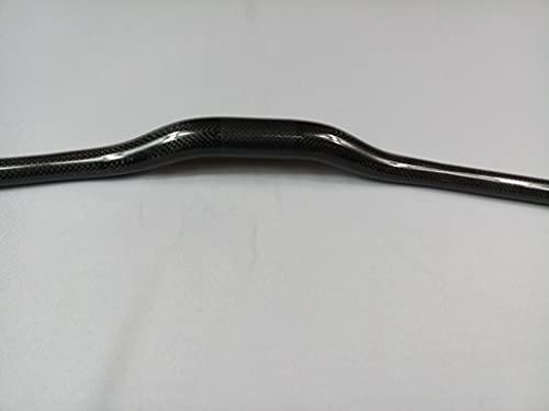 Strength Carbon Fiber Handlebar 31.8Mm Mtb Bike Riser Bar Mountain Handbar Length 680Mm Green 3K Gloss #TOP4