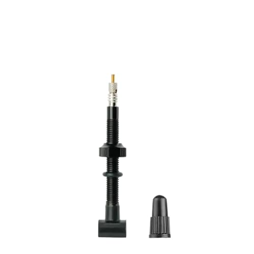 Tapas de válvula para bicicleta 45/60/80mm de aleación anodizada CNC para válvulas tubeless MTB y carretera miniatura 1