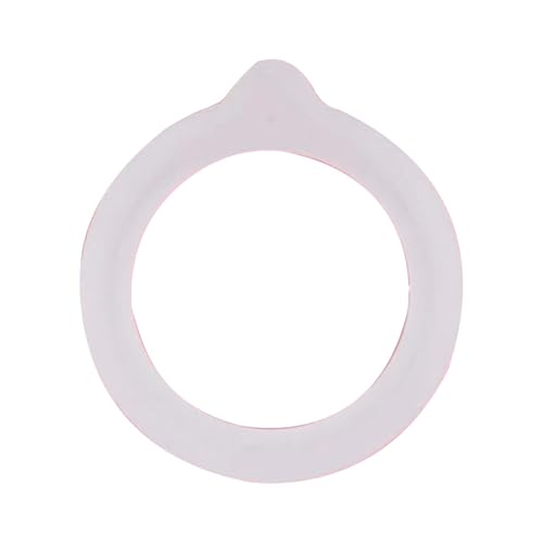Juntas de sellado para tarros fáciles de reemplazar, anillos de sellado portátiles a prueba de fugas, en forma de O, sin olor, anillo de silicona ligero para el hogar, bolsa de aperitivos de silicona