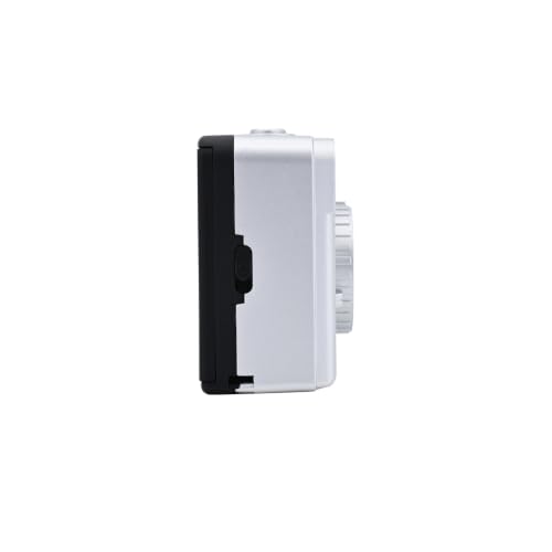 Image of Kodak EKTAR H35N Half Frame Film Camera, 35mm, Reusable, Focus-Free, Bulb Function, Built-in Star Filter, Coated Improved Lens (Film & AAA Battery are not Included) (Striped Black) | 22mm Fixed-Focus Lens, Star Filter, Bulb Mode, Flash