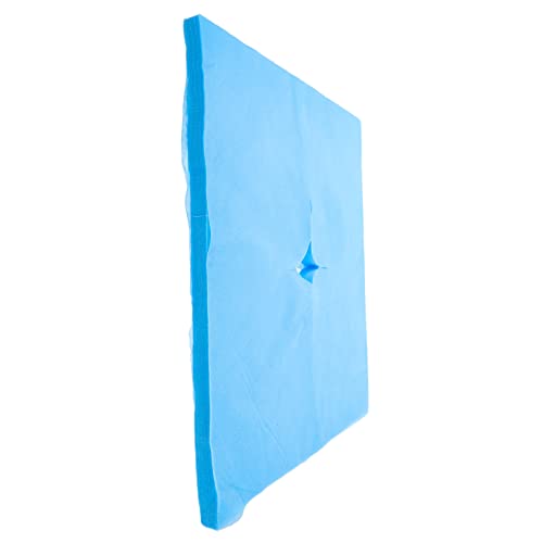 Beavorty 100Pcs Massage Table Covers Soft Non Woven Headrest Cushions with Hole for Spa and Beauty Salons Comfortable Breathable Design for Enhanced Client Experience