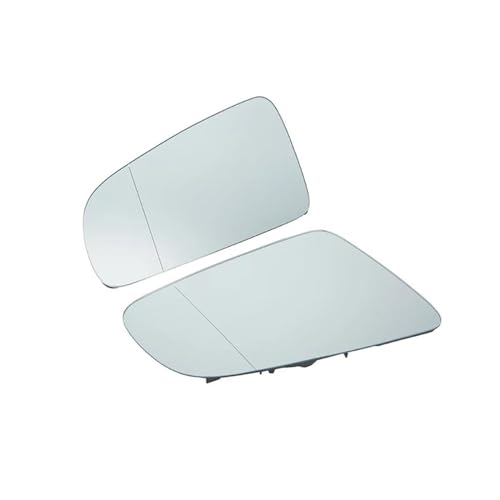 Verre rétroviseur pour A6 C6 2005-2008 miroir de rechange chauffant avec plaque support 1 paire