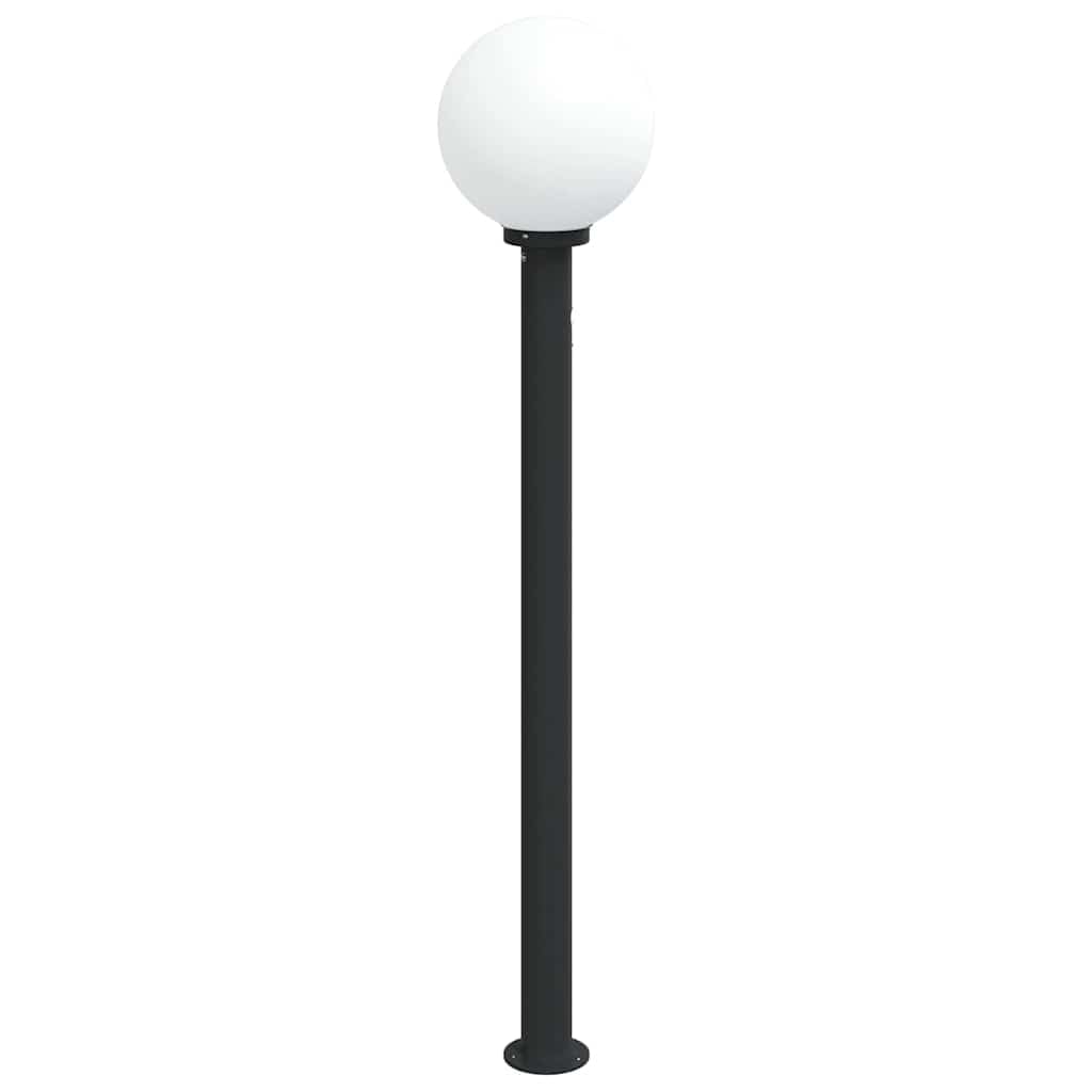 Lampa błyskowa 120 cm z czujnikiem PIR, czarny, IP44