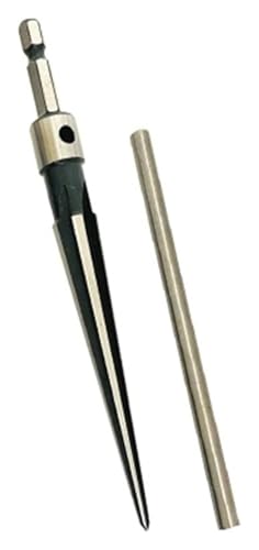 QIAOG Escariador cónico de 3-13 mm y 5-16, escariador manual for metal, desbarbador, agrandador orificios, for madera, plástico, herramientas perforación,0215