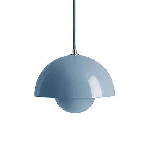 PEYNIR Lampada a sospensione in stile nordico Lampada a sospensione a forma di cerchio creativo Lampadario con paralume in metallo Regolabile E27 Luci a sospensione Apparecchio di illuminazione a sosp